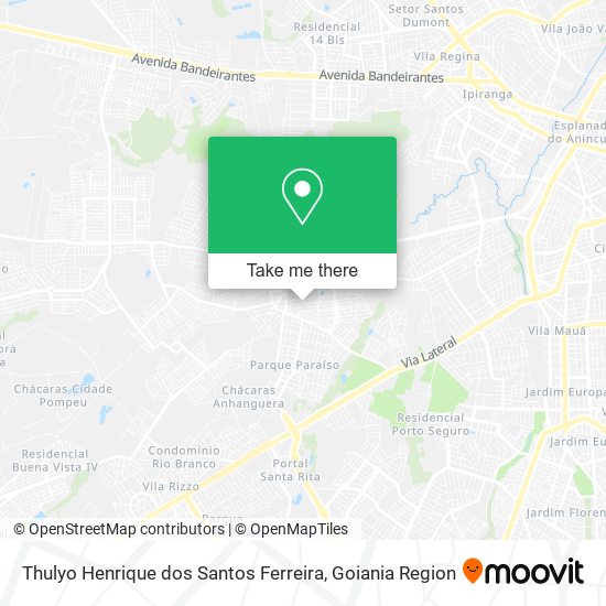 Thulyo Henrique dos Santos Ferreira map