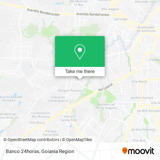 Banco 24horas map