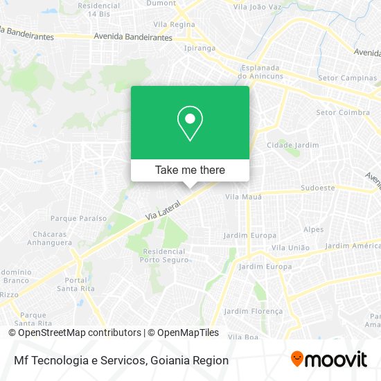 Mf Tecnologia e Servicos map