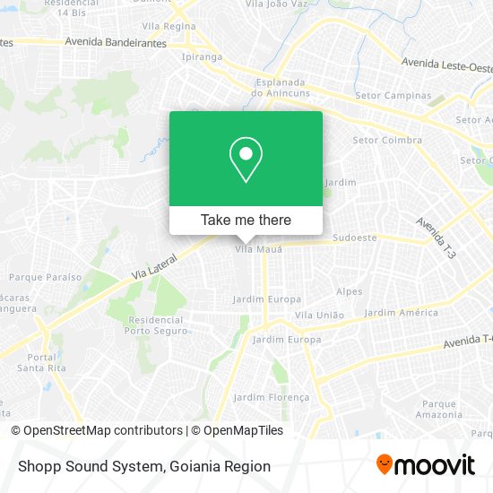 Shopp Sound System map