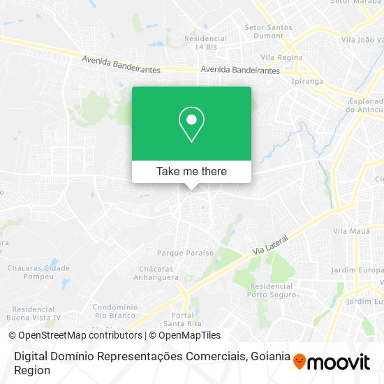 Mapa Digital Domínio Representações Comerciais