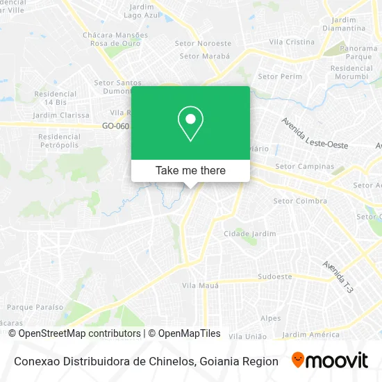 Conexao Distribuidora de Chinelos map