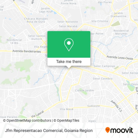 Jfm Representacao Comercial map