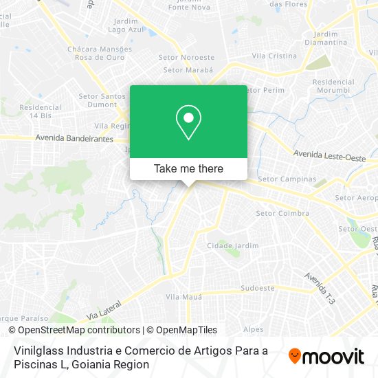 Vinilglass Industria e Comercio de Artigos Para a Piscinas L map