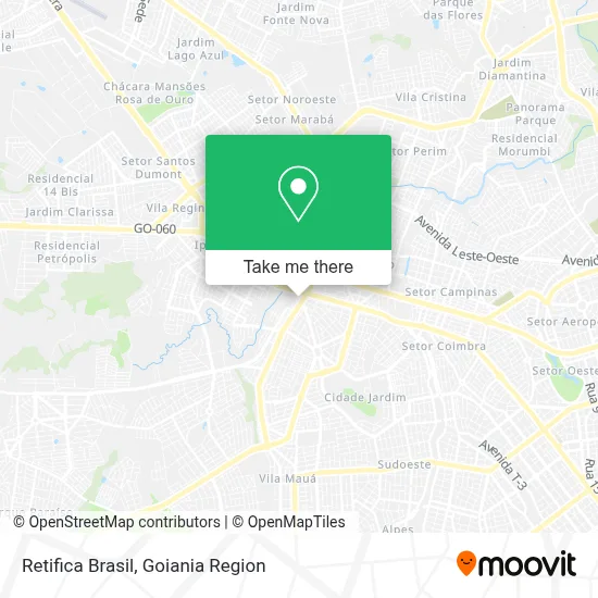 Retifica Brasil map