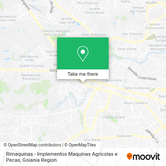 Rimaquinas - Implementos Maquinas Agricolas e Pecas map