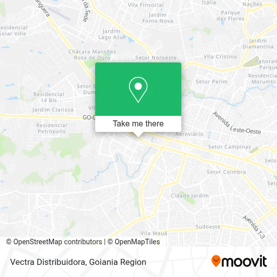 Vectra Distribuidora map