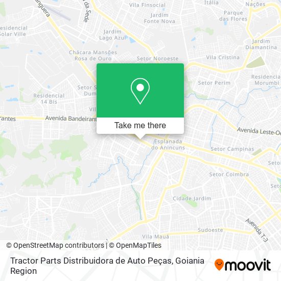 Tractor Parts Distribuidora de Auto Peças map
