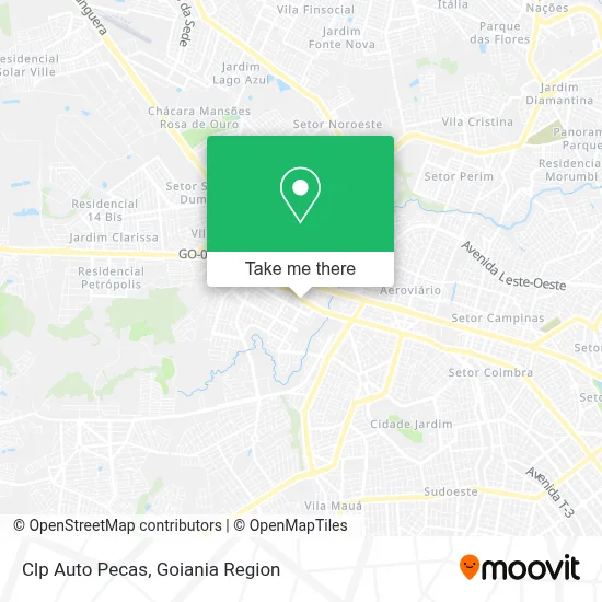 Clp Auto Pecas map