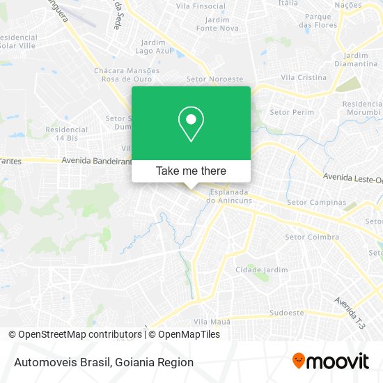 Mapa Automoveis Brasil