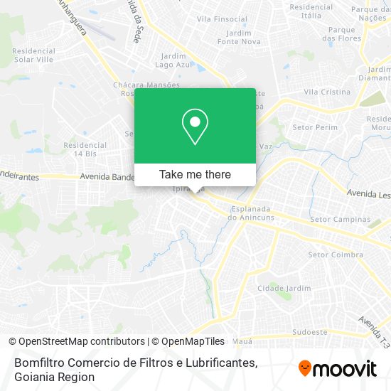 Bomfiltro Comercio de Filtros e Lubrificantes map