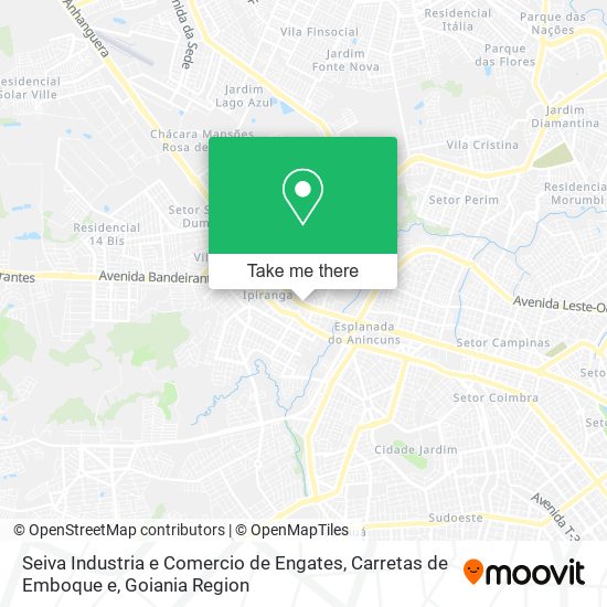 Seiva Industria e Comercio de Engates, Carretas de Emboque e map