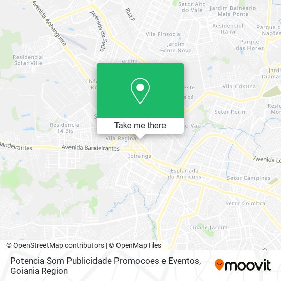 Potencia Som Publicidade Promocoes e Eventos map