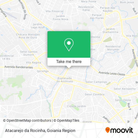 Mapa Atacarejo da Rocinha