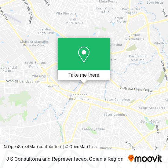 Mapa J S Consultoria and Representacao