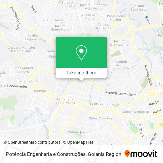 Potência Engenharia e Construções map