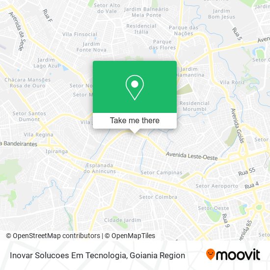 Inovar Solucoes Em Tecnologia map