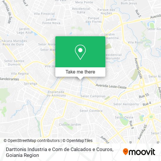 Darttonis Industria e Com de Calcados e Couros map