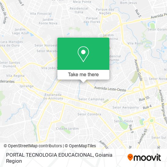 Mapa PORTAL TECNOLOGIA EDUCACIONAL