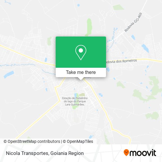 Nicola Transportes map