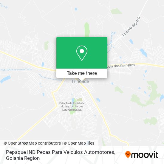 Mapa Pepaque IND Pecas Para Veiculos Automotores