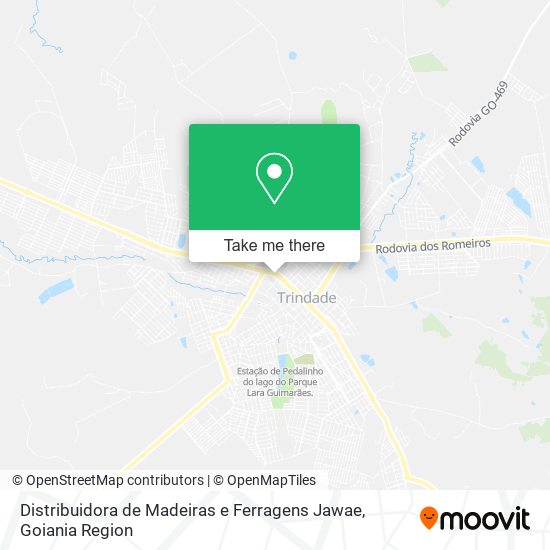 Distribuidora de Madeiras e Ferragens Jawae map