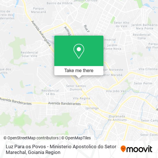 Mapa Luz Para os Povos - Ministerio Apostolico do Setor Marechal