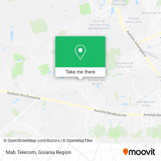 Mapa Mab Telecom