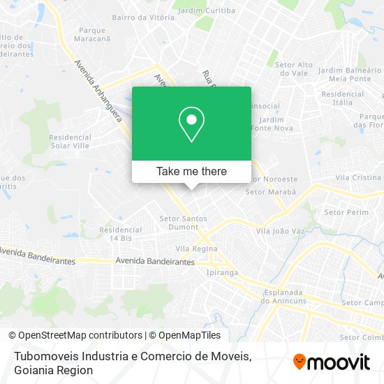 Mapa Tubomoveis Industria e Comercio de Moveis