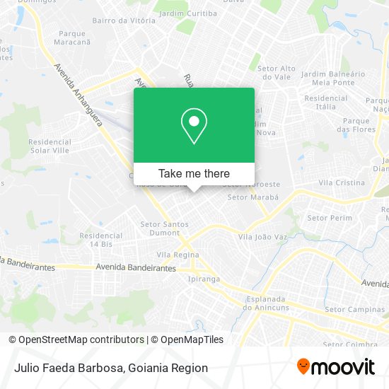 Julio Faeda Barbosa map