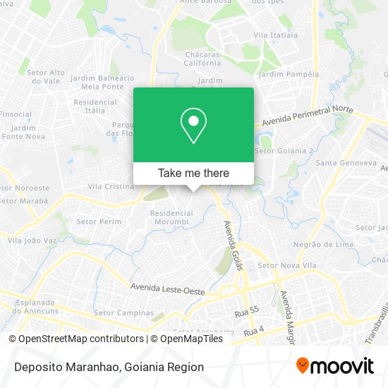 Mapa Deposito Maranhao