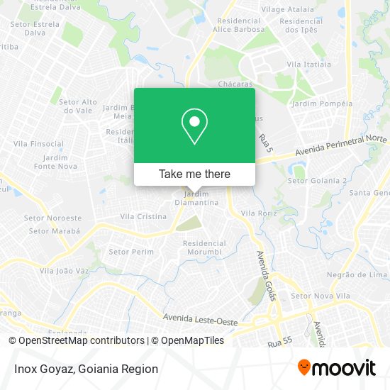 Inox Goyaz map