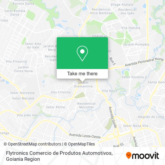 Flytronics Comercio de Produtos Automotivos map