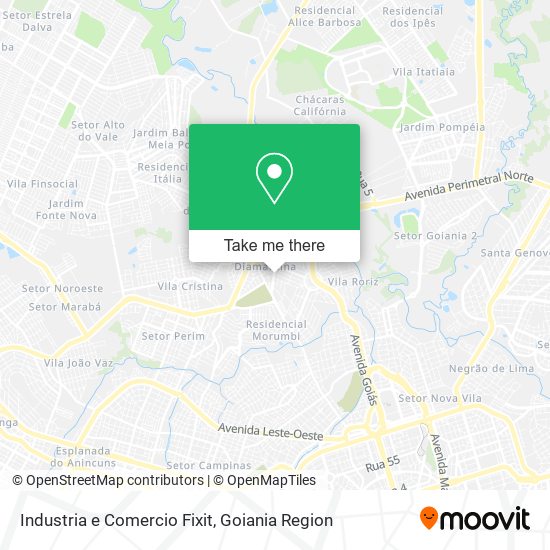 Industria e Comercio Fixit map