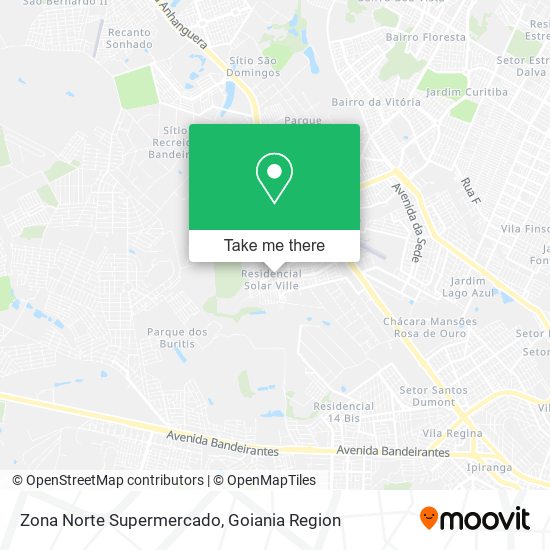 Mapa Zona Norte Supermercado