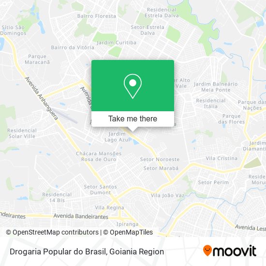 Drogaria Popular do Brasil map