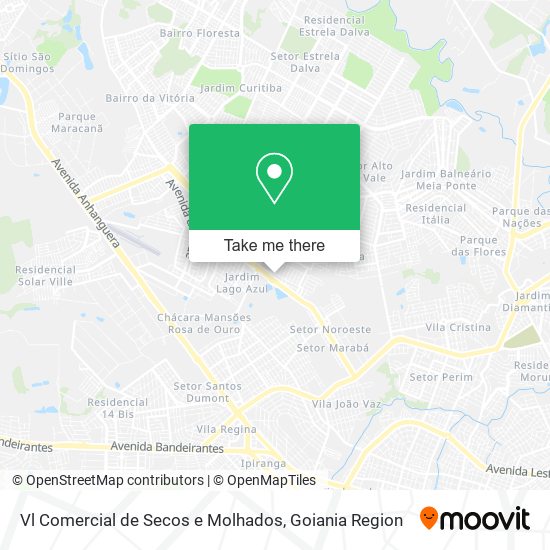 Vl Comercial de Secos e Molhados map