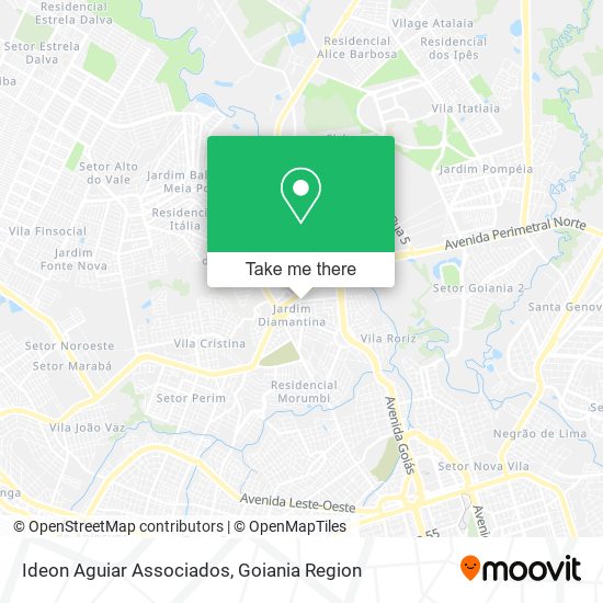 Ideon Aguiar Associados map