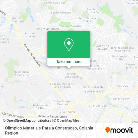 Mapa Olimpico Materiais Para a Construcao