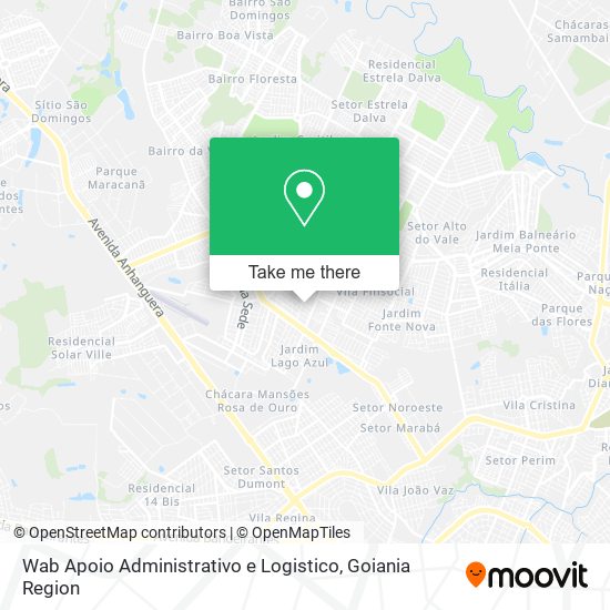 Mapa Wab Apoio Administrativo e Logistico