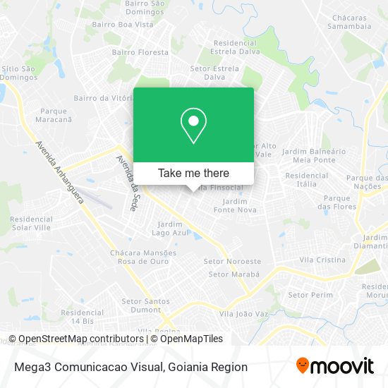 Mega3 Comunicacao Visual map