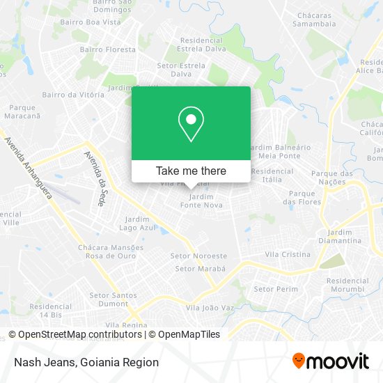 Nash Jeans map