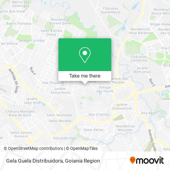 Gela Guela Distribuidora map