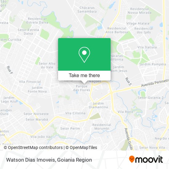 Watson Dias Imoveis map