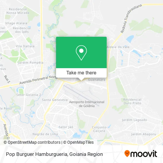 Pop Burguer Hamburgueria map
