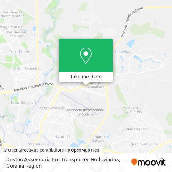 Mapa Destac Assessoria Em Transportes Rodoviários