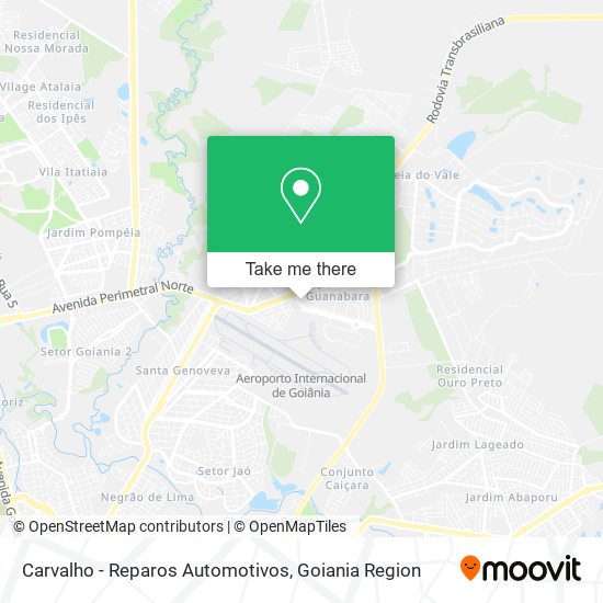 Carvalho - Reparos Automotivos map