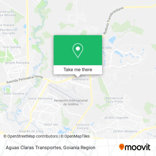 Mapa Aguas Claras Transportes