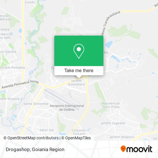 Drogashop map