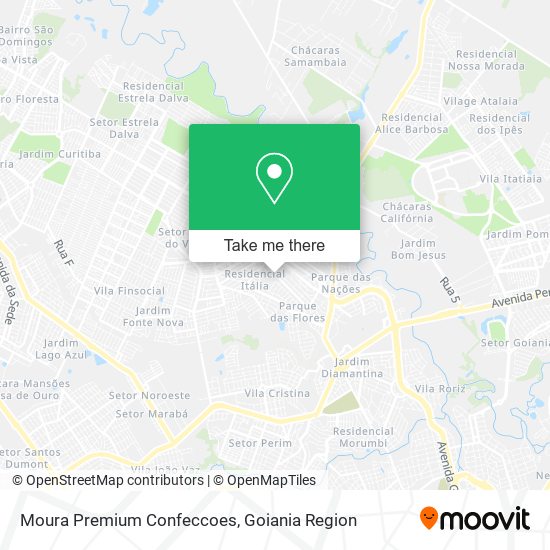 Moura Premium Confeccoes map